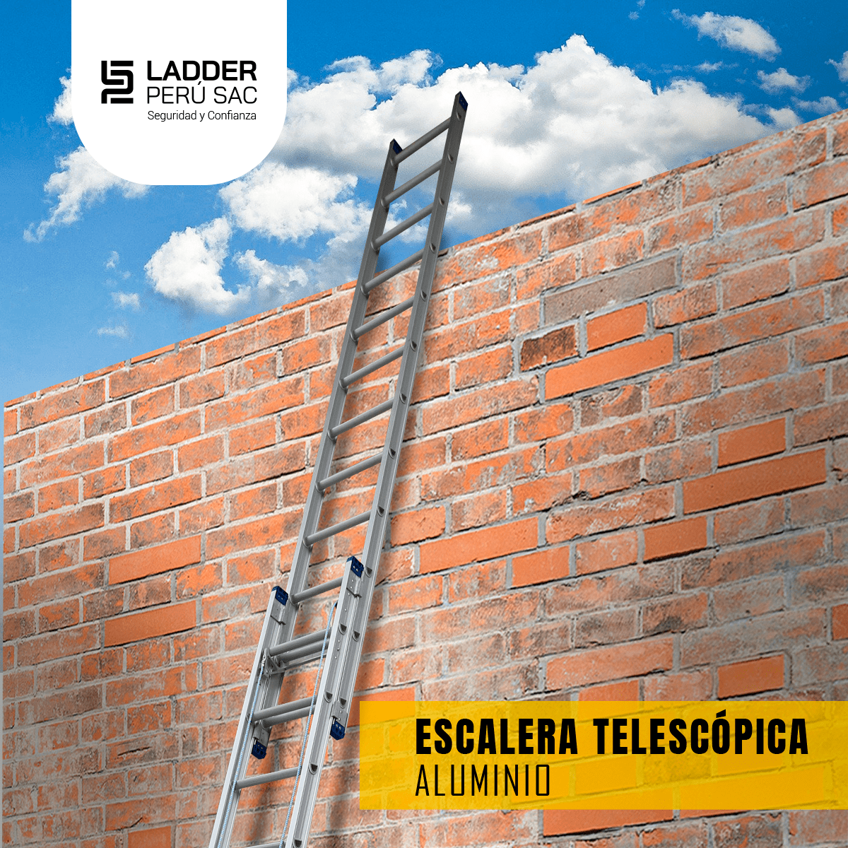 Escalera Telescópica Fibra de Vidrio – Ladder peru